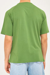Raglan Kol T-shirt resmi